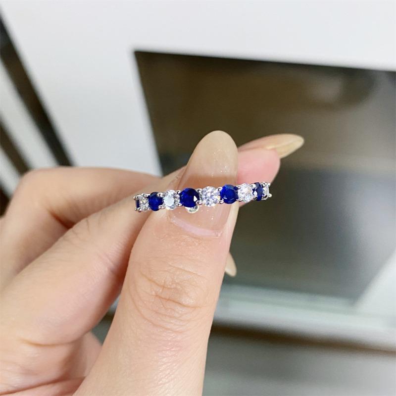 【#T30】New Eternity Ring in 925 Sterling Silver